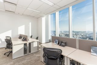 Large private office at TEC