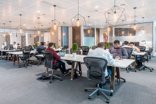 Professionals working at Coworking space in Sydney