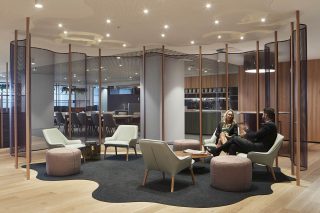 Lounge area in Melbourne centre that allows Virtual Office members to meet client